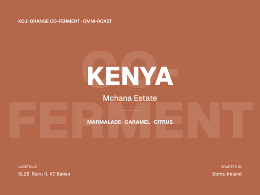 Kenya co-ferment retail coffee